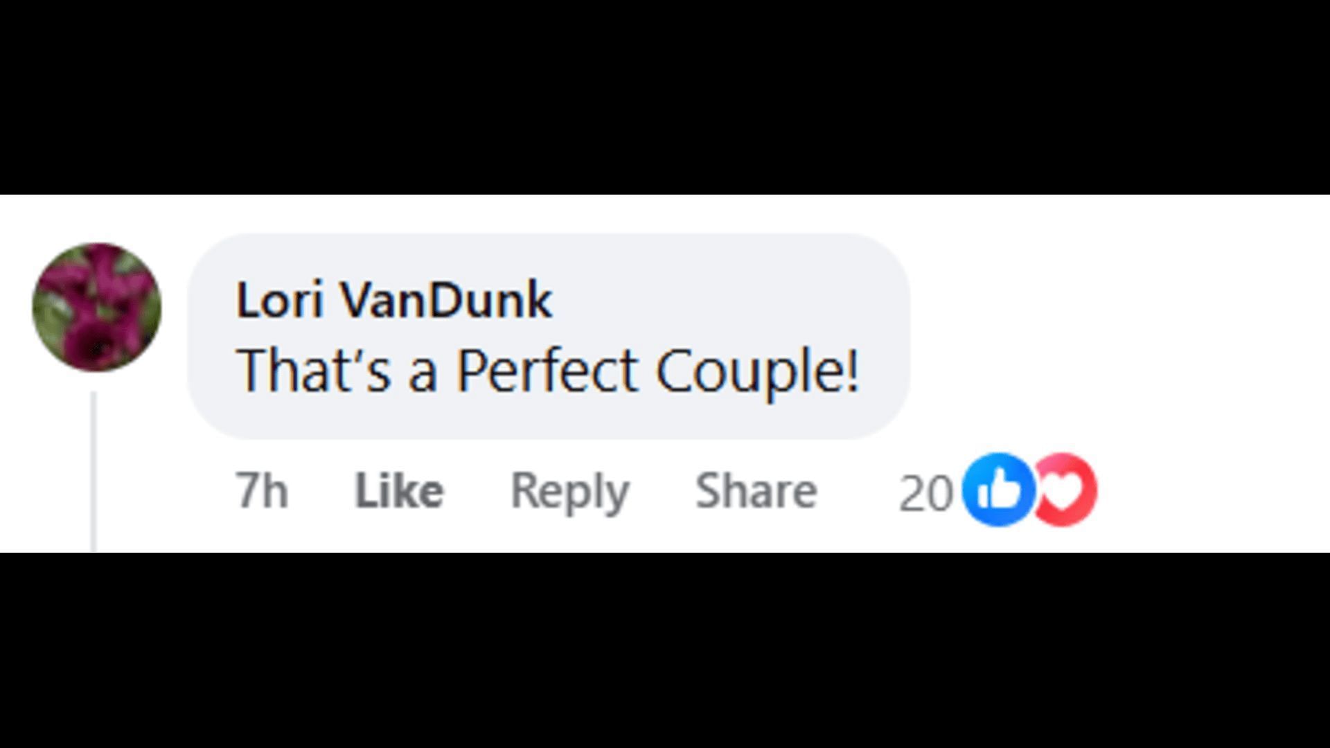 A post made by a fan, saying Michael and Sasha seemed like the perfect couple (Image via Facebook/General Hospital Fans - Official)